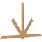 Ekena Millwork Kennewick Timber Gable Bracket, Western Red Cedar, 108"W x 63"H x 1 1/2"D x 5 1/2"F, 14/12 Pitch GBW108X63X0206KEN00SWR - alternate 4